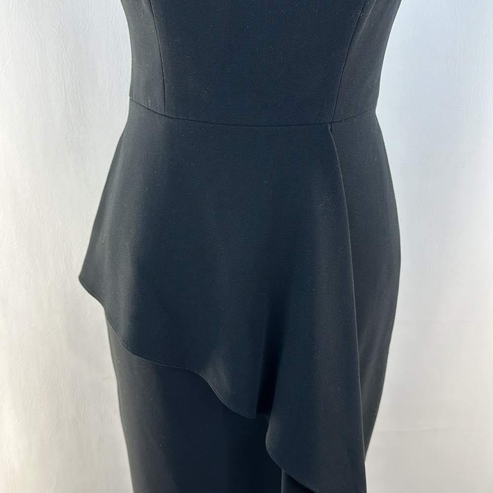 Black Halo Pencil With Ruffle Strapless Dress, 2 - Picture 3 of 15